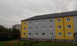 Bytový dům Plzeň - těsně před dokončením prací