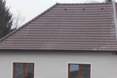 Detail pohled hřeben, nároží, základ, větračky Detail pohled hřeben, nároží, základ, větračky