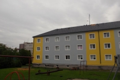 Bytový dům Plzeň - těsně před dokončením prací