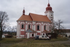 Kostel Líšťany - Tondach Bobrovka