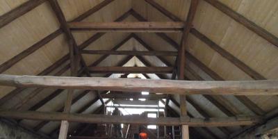 Montáž krovu Plzeň 2013 Montáž krovu Plzeň 2013