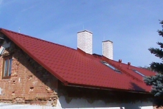 Ruukki plechová střecha