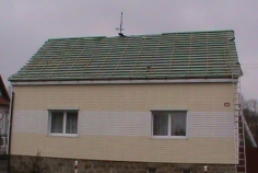 Laťování střech, celkový pohled