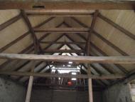 Detail konstrukce včetně palubek Detail konstrukce včetně palubek