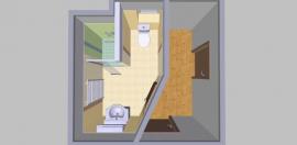 Pohled horní budoucího stavu 3D Pohled horní budoucího stavu 3D